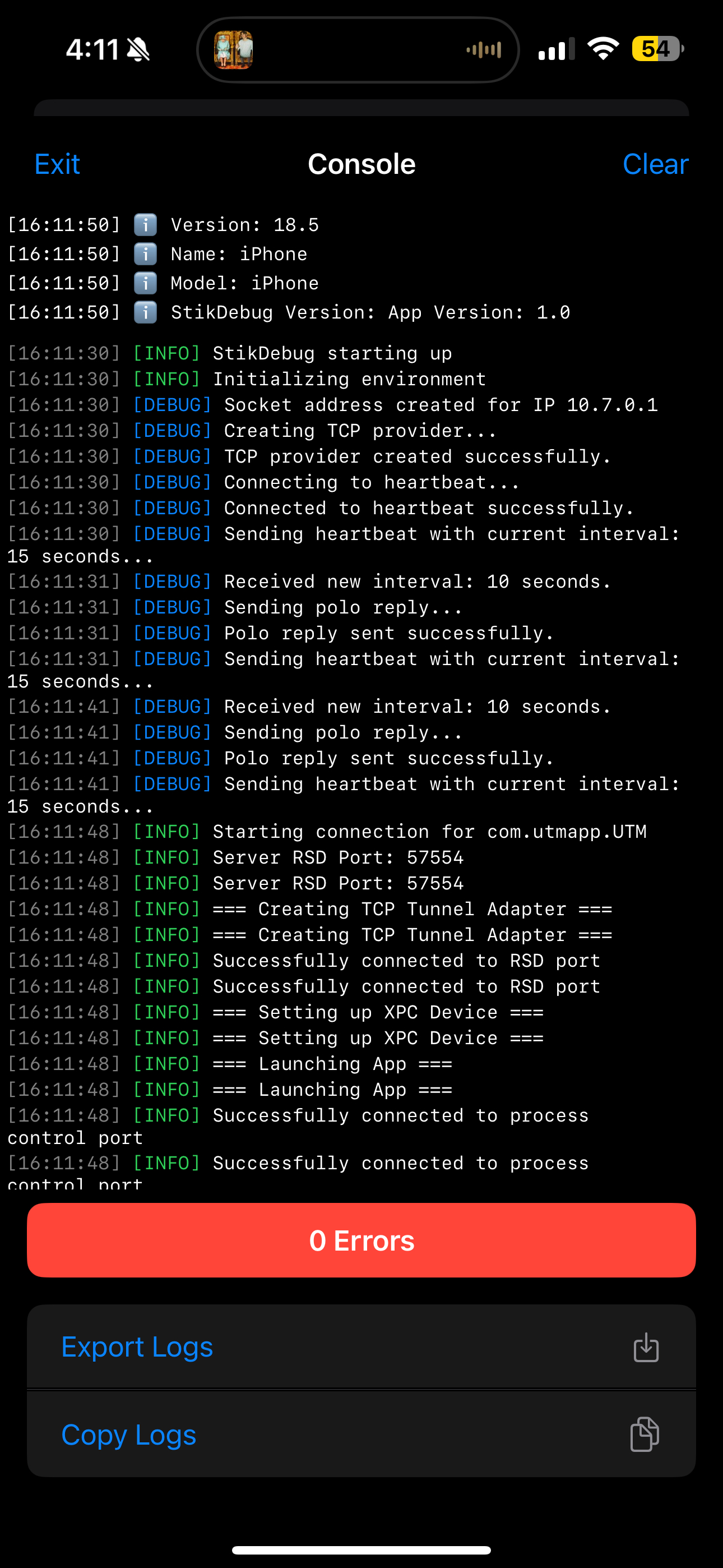 StikDebug Console