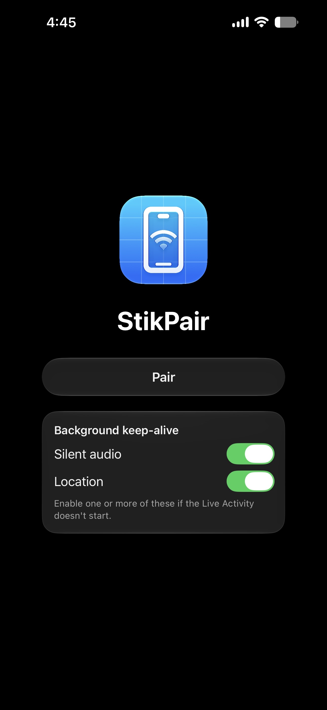 Screenshot 1 of StikPair
